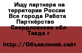 Ищу партнера на территории России  - Все города Работа » Партнёрство   . Свердловская обл.,Тавда г.